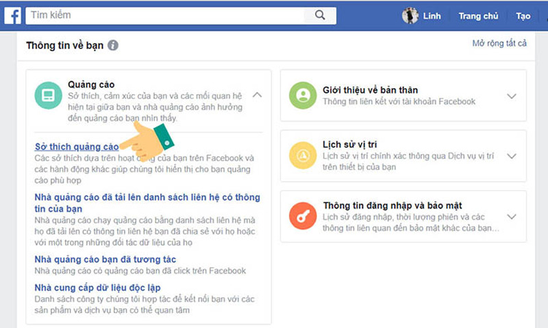 Cách thiết lập tính năng "Hạn chế quảng cáo" trên Facebook